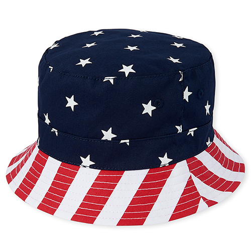 

Boys Boys Americana Stars Bucket Hat - Multi - The Children's Place
