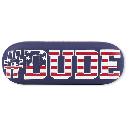 

Boys Boys Americana Dude Sunglasses Case - Blue - The Children's Place