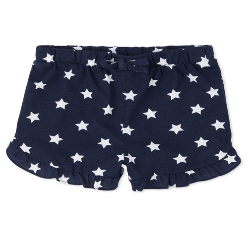 

Baby Girls Baby And Toddler Americana Mix And Match Star Ruffle Shorts - Blue - The Children's Place