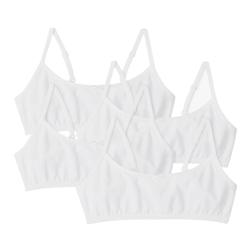 

Girls Bralette 4-Pack - White - The Children's Place