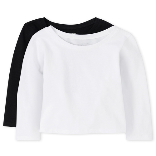 

s Baby And Toddler Basic Layering Tee 2-Pack - Multi T-Shirt - The Children's Place