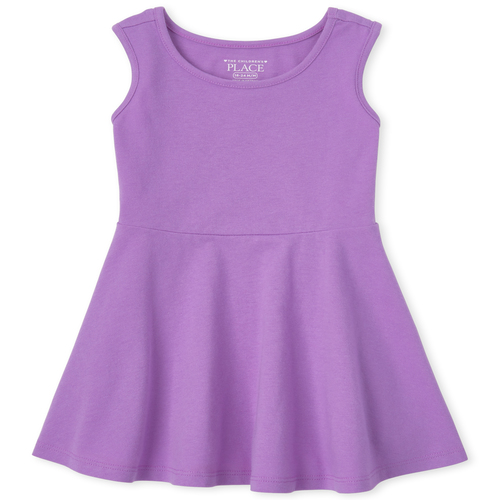 

s Baby And Toddler Tank Dress - Purple - The Children's Place
