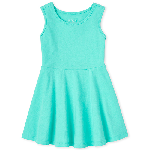 

s Baby And Toddler Tank Dress - Blue - The Children's Place