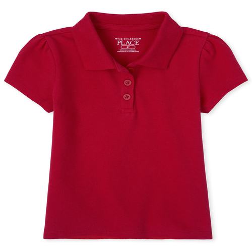 

s Toddler Uniform Pique Polo - Red - The Children's Place