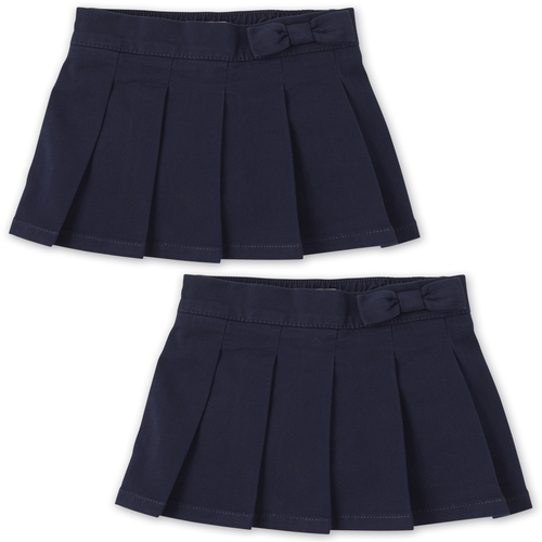 

s Toddler Uniform Pleated Skort 2-Pack - Blue - The Children's Place