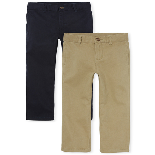 

Boys Boys Uniform Chino Pants 2-Pack - Multi - The Children's Place