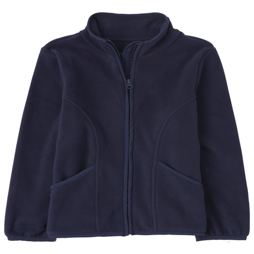 

Girls Uniform Furry Favorite Jacket - Blue - The Children's Place