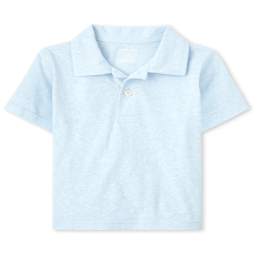 

s Baby And Toddler Boys Jersey Polo - Blue - The Children's Place