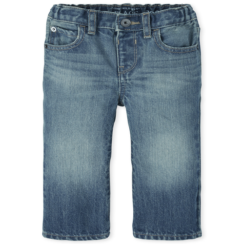 

s Baby And Toddler Boys Basic Bootcut Jeans - Blue - The Children's Place