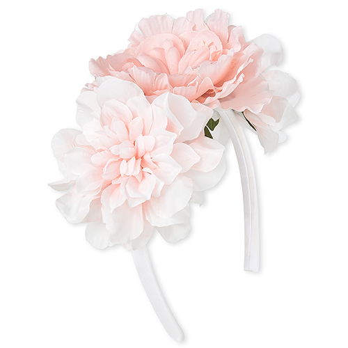 

Girls Flower Headband - Pink - The Children's Place