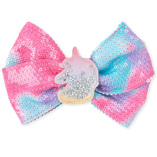 

Girls Shakey Unicorn Bow Hair Clip - Multi - The Children's Place