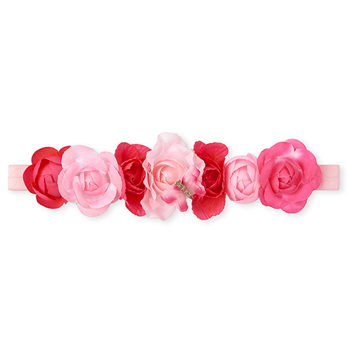 

Baby Girls Toddler Flower Headwrap - Pink - The Children's Place