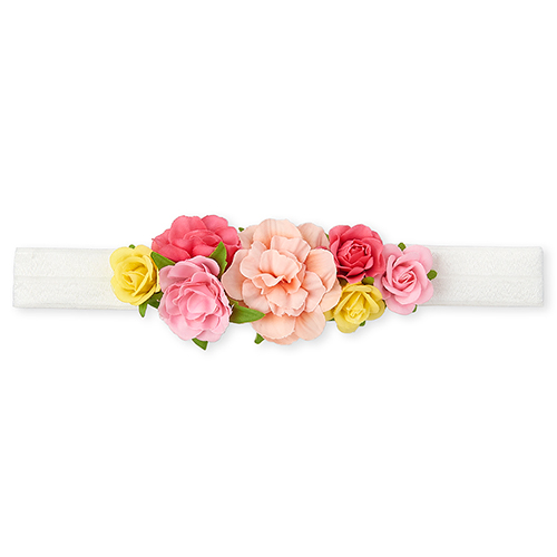 

Newborn Baby Flower Headwrap - Multi - The Children's Place