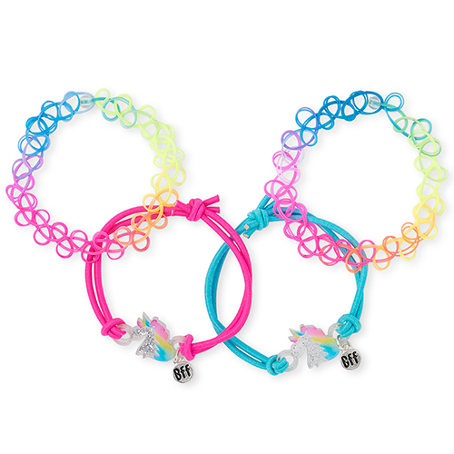 

Girls Unicorn Bff Bracelet 4-Pack - Multi - The Children's Place