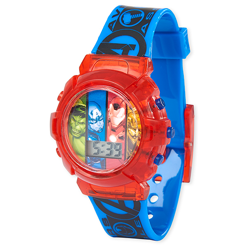 

Boys Boys Avengers Light Up Digital Watch - Multi - The Children's Place