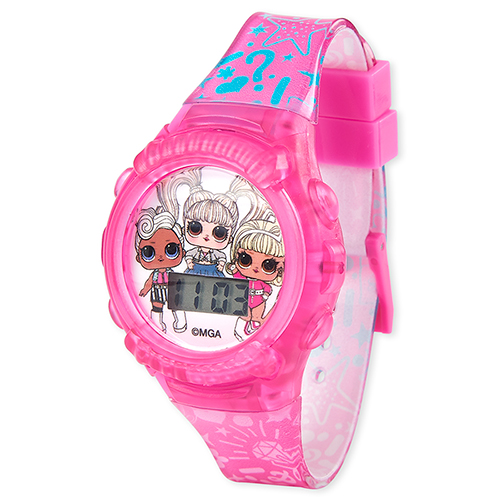 

Girls Lol Light Up Digital Watch - Multi - The Children's Place