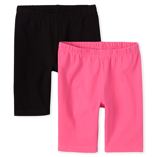 

Girls Mix And Match Bike Shorts 2-Pack - Pink - The Children's Place