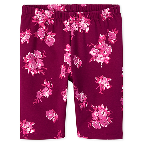 

Girls Mix And Match Print Bike Shorts - Red - The Children's Place