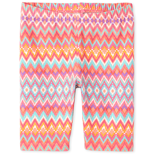

Girls Mix And Match Print Bike Shorts - Pink - The Children's Place