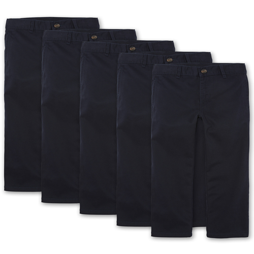 

Boys Boys Uniform Chino Pants -Pack - Blue - The Children's Place