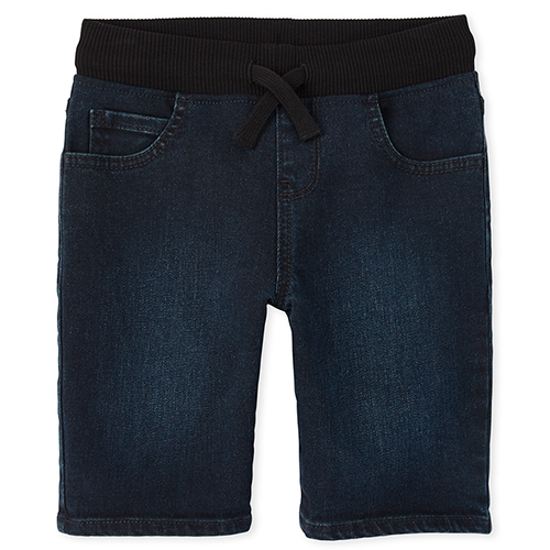 

Boys Boys Pull On Denim Shorts - Unknown - The Children's Place