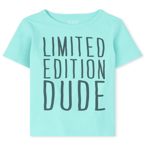 

s Baby And Toddler Boys Limited Edition Graphic Tee - Blue T-Shirt - The Children's Place