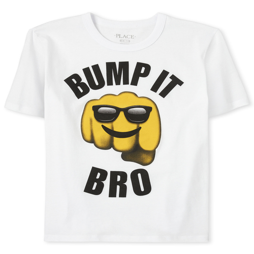 

s Boys Bro Graphic Tee - White T-Shirt - The Children's Place