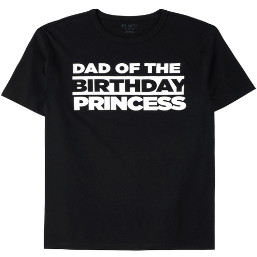 

Mens Matching Family Birthday Graphic Tee - Black T-Shirt - The Children' Place