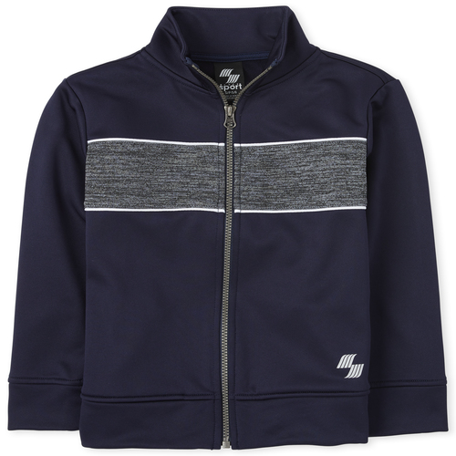 

Boys Boys Mix And Match Performance Track Jacket - Blue - The Children's Place