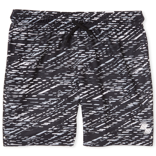 

Boys Boys Mix And Match Print Performance Basketball Shorts - Black - The Children's Place