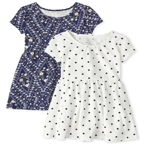 

s Toddler Skater Dress 2-Pack - Blue - The Children's Place