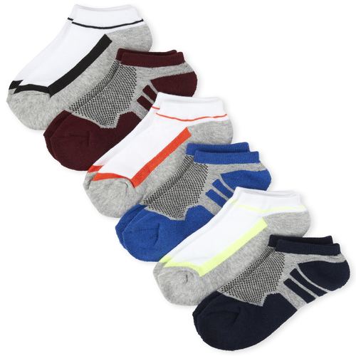 

Boys Boys Athletic Ankle Socks 6-Pack - Multi - The Children's Place