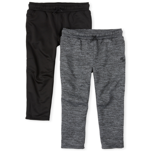 

s Boys Mix And Match Performance Pants 2-Pack - Black - The Children's Place