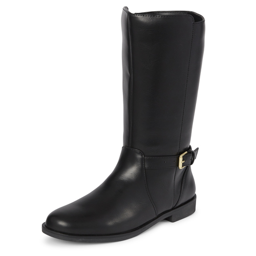 

Girls Tall Riding Boots - Black - The Children's Place