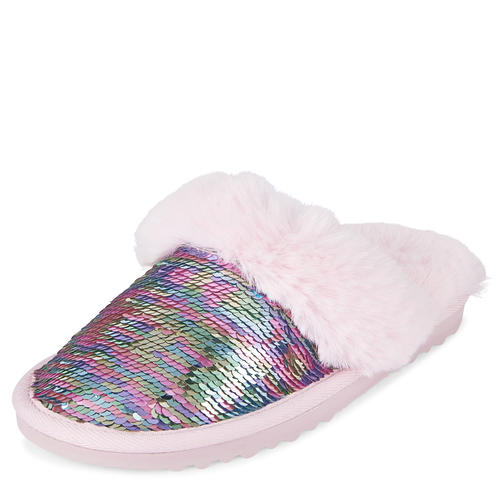 

Girls Flip Sequin Slippers - Multi - The Children's Place