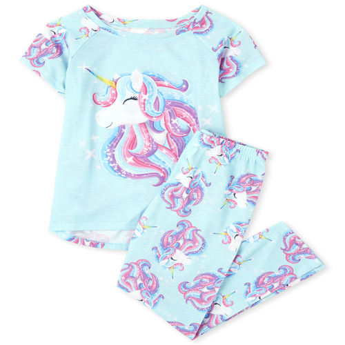

s Unicorn Pajamas - Blue - The Children's Place
