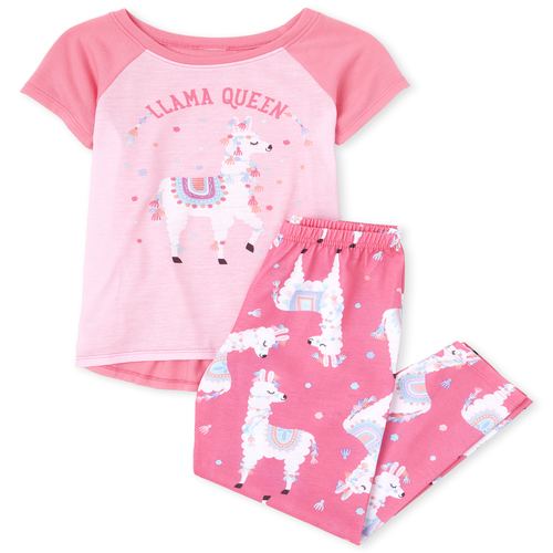 

s Llama Pajamas - Pink - The Children's Place