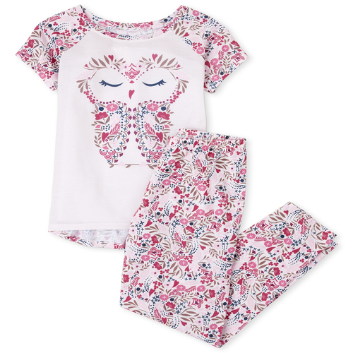 

s Owl Pajamas - Pink - The Children's Place
