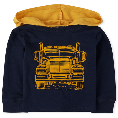 

s Baby And Toddler Boys Hoodie Top - Blue - The Children's Place