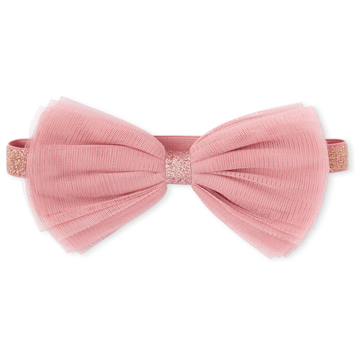 

Newborn Baby Bow Headwrap - Pink - The Children's Place