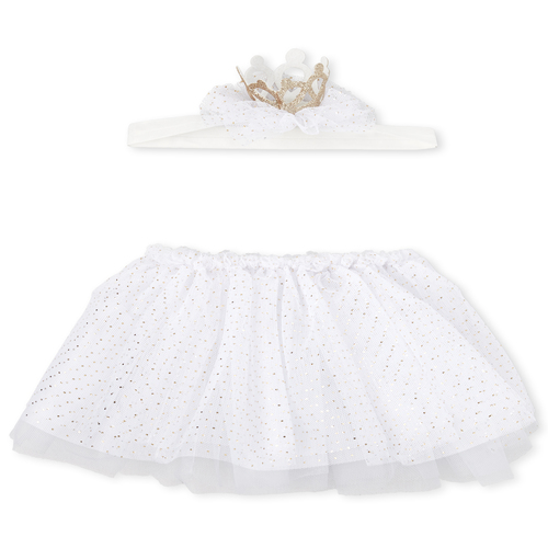 

Newborn Baby Crown 2-Piece Accessories Set - White - The Children's Place