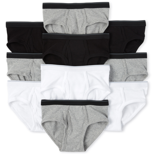 

s Boys Briefs 10-Pack - Multi - The Children's Place