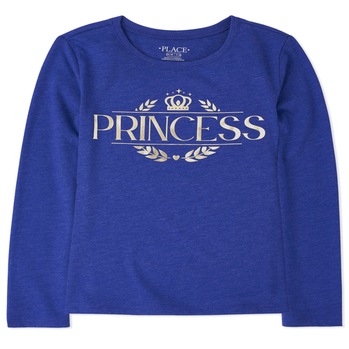 

s Matching Family Foil Royal Graphic Tee - Blue T-Shirt - The Children's Place