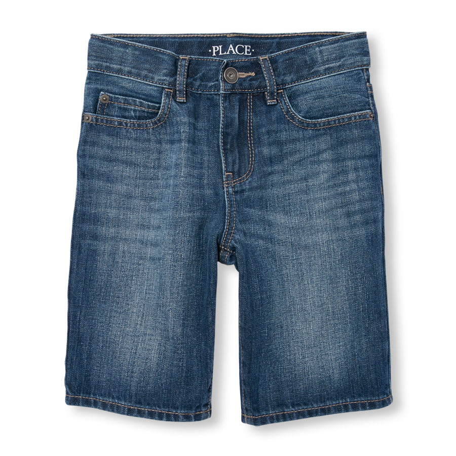 Boys Five-Pocket Denim Shorts - Blue Indigo Wash | The Children's Place