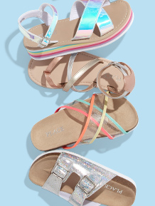 children's place jelly sandals